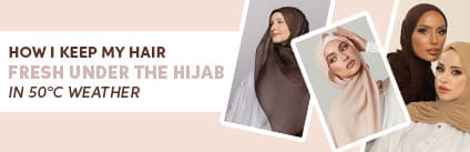 How I Keep My Hair Fresh Under the Hijab in 50 °C Weather