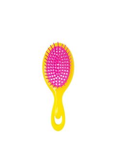 Detangling Brush in Yellow/Pink