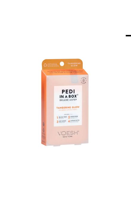 Pedi in a Box - 4 Steps - Tangerine Twist