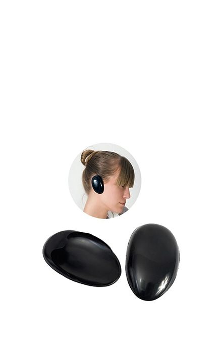 Silicone Ear Protector Black