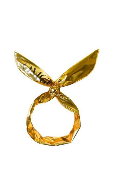 OMG! Platinum Hairband Gold