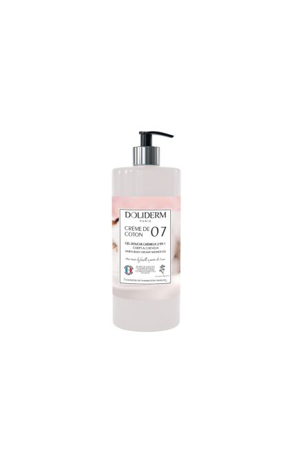 Creme De Coton Shower gel 1 Litre (Cotton)