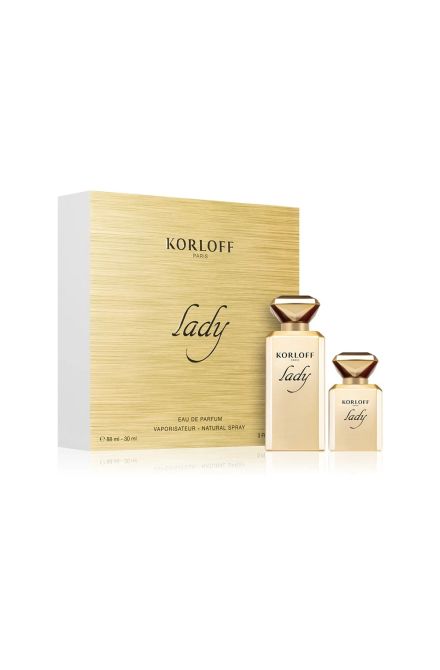 Lady Korloff EDP Gift Set 88ml+30ml