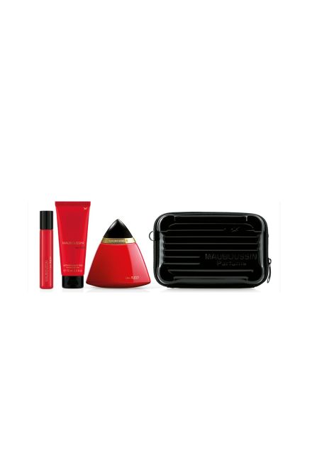 Prestige Set In Red EDP 100ml+Spray 20ml+BL 75ml+Pouch Xmas 2024