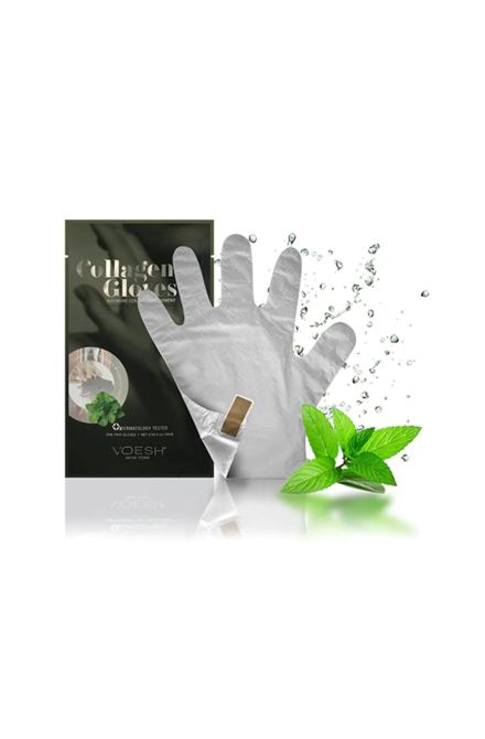 Collagen Gloves- Mint + Botanical Extracts