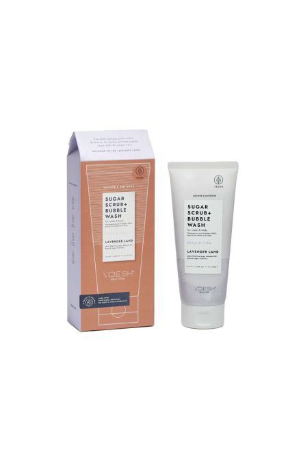 Sugar Scrub+Bubble Wash - Lavender Land