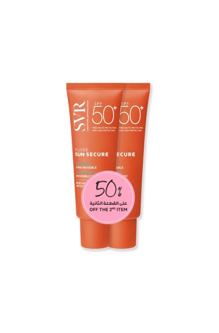 Sun Secure Fluide Spf50+ 50Ml - Duo Kit