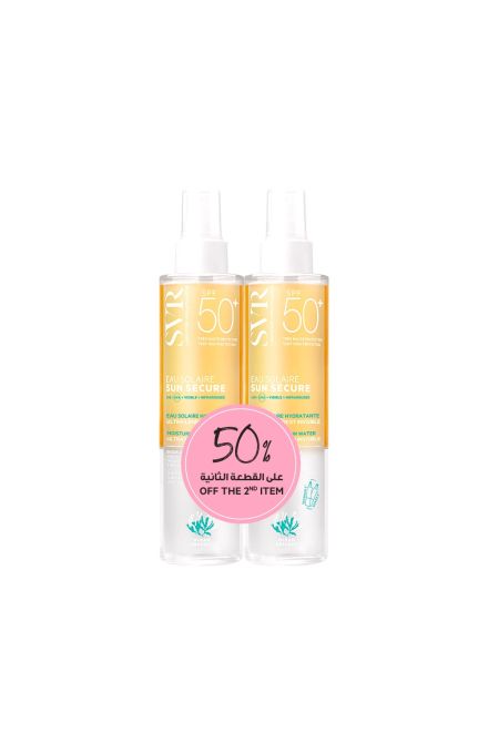 Sun Secure Eau Solaire Spf50+ 200Ml - Duo Kit