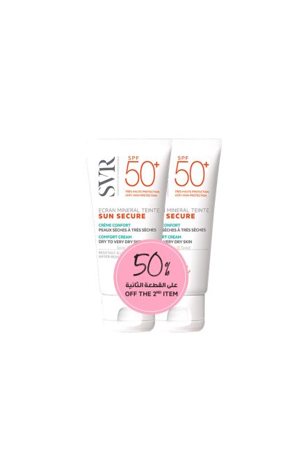 Sun Secure Ecran Teinte Ps 60Gr (Mineral - Dry to very dry skin) - Duo Kit